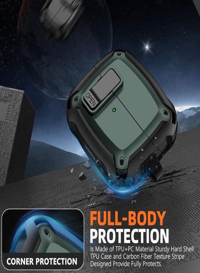 Polislime Compatible with Samsung Galaxy Buds3 FE (2025) / Buds3 Pro (2024) / Buds 3 Case (2024) with Secure Lock Clip & Cleaning kit - Image 4